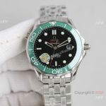 Swiss Omega Seamaster James bond 8500 Watch Green Ceramic Bezel